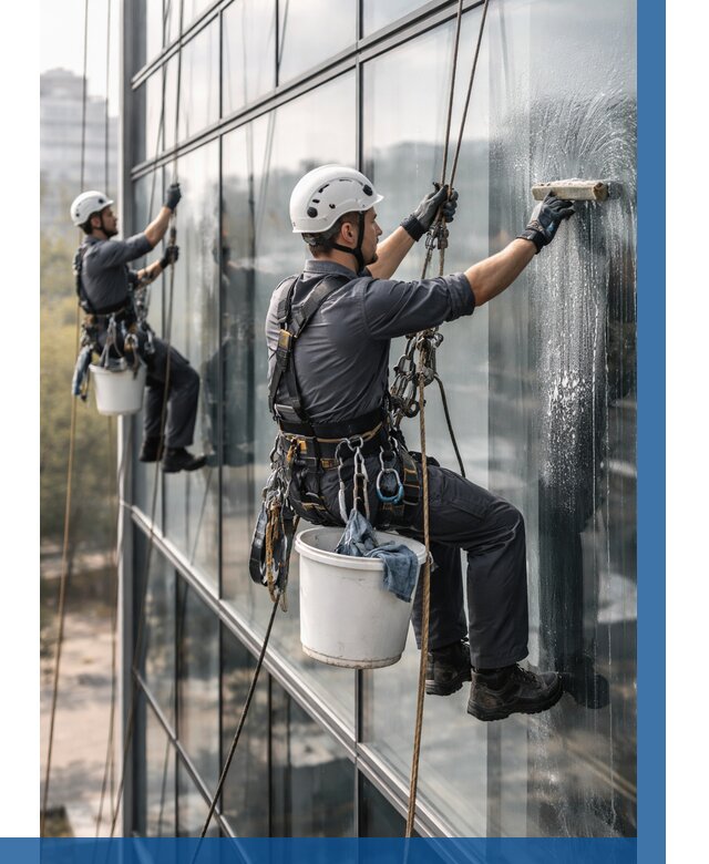 Мойка сплошного остекления в Красноуфимске, заказать от 305 р.| ВЫСОТНИК-Крф