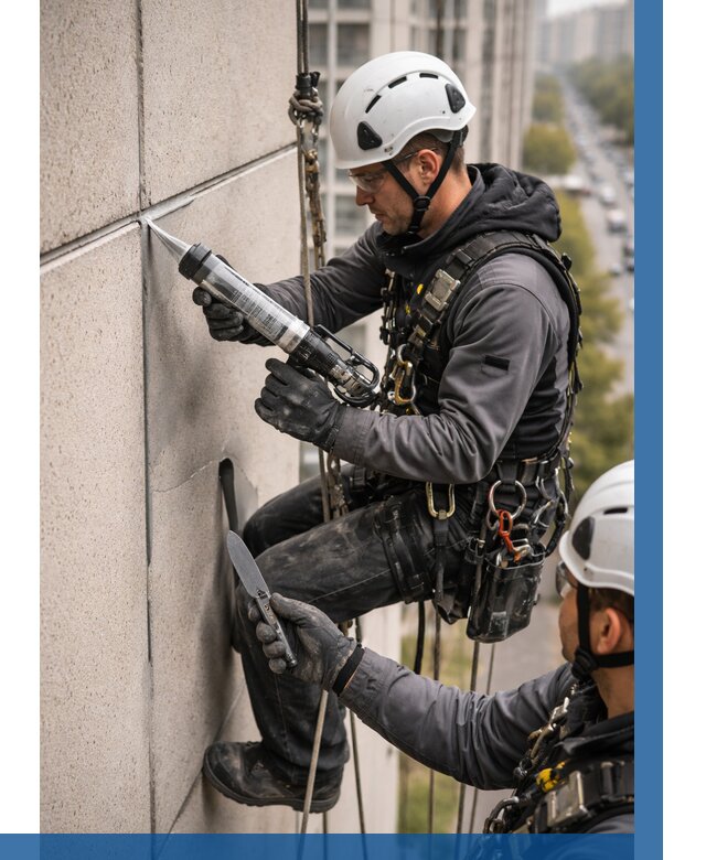 Первичная герметизация швов в Красноуфимске от 609 р. | ВЫСОТНИК-Крф