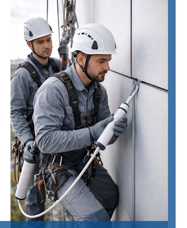 Герметизация швов вилатермом в Красноуфимске от 609 р. | ВЫСОТНИК-Крф