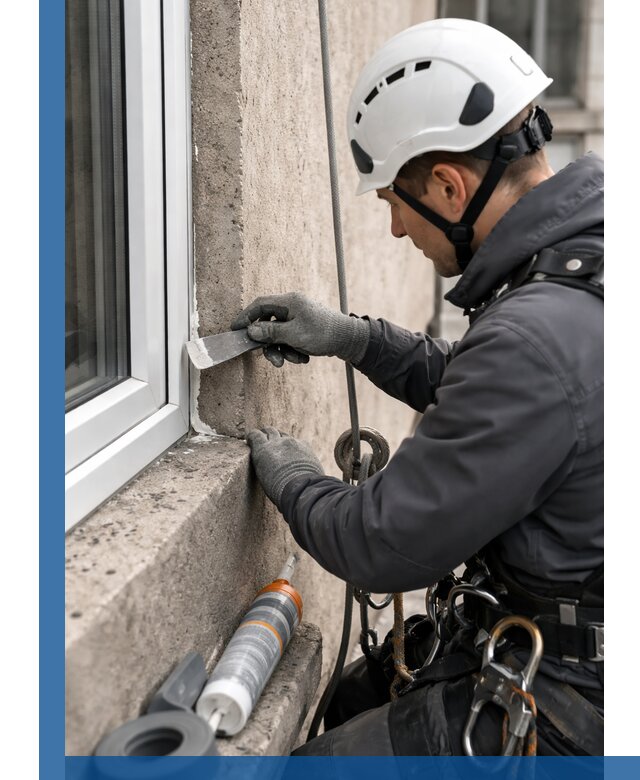 Герметизация монтажных швов окон в Красноуфимске с гарантией качества