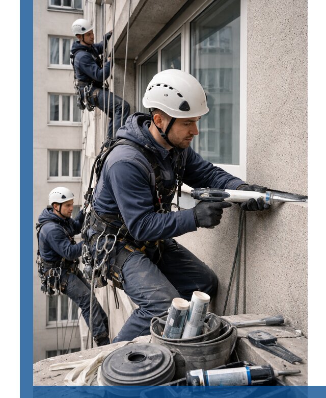 Герметизация швов лоджии в Красноуфимске профессионально и надежно