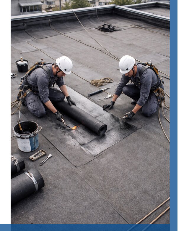 Ремонт мягкой кровли под ключ в Красноуфимске от 711 р. | ВЫСОТНИК-Крф