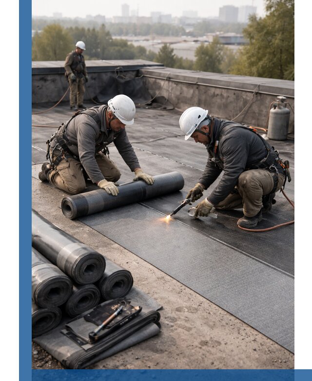 Монтаж мягкой кровли в Красноуфимске профессионально и надежно