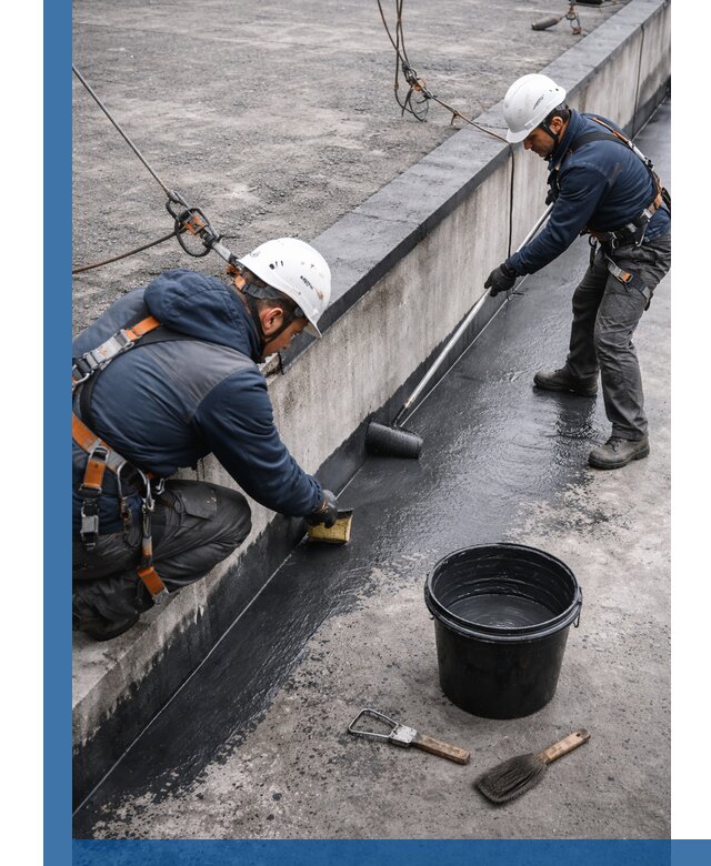 Гидроизоляция кровли жидкой резиной профессионально в Красноуфимске