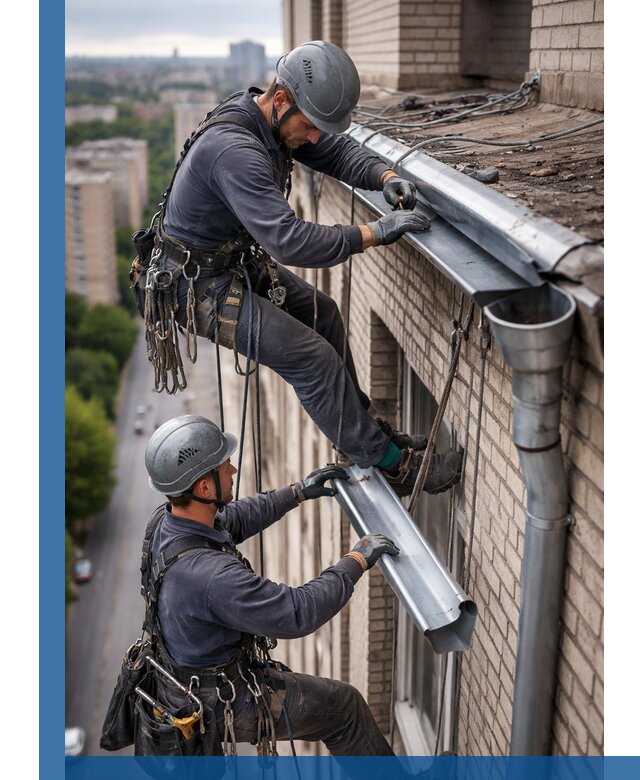 Ремонт водосточных желобов в Красноуфимске, быстро и качественно