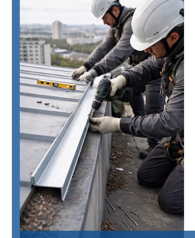 Монтаж капельника на кровле в Красноуфимске с гарантией качества