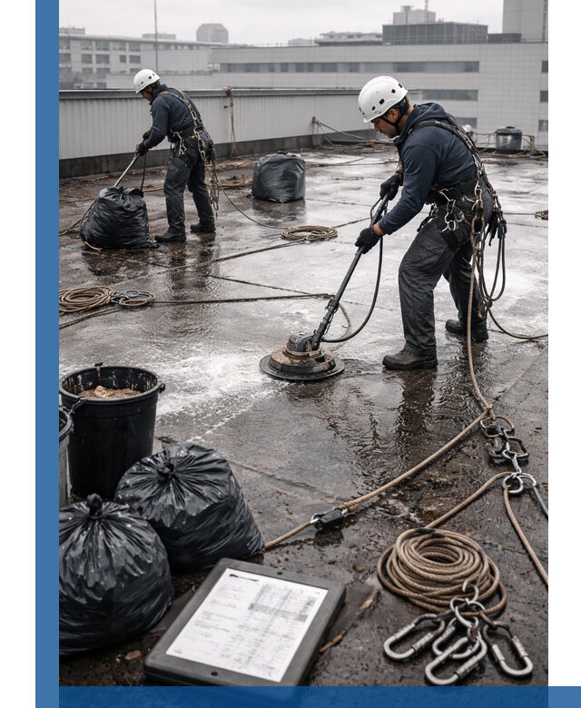 Плановая очистка кровли по графику в Красноуфимске для безопасности