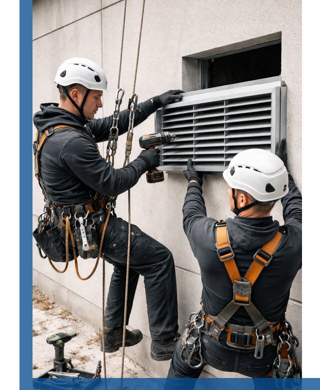 Монтаж вентиляционных решеток в Красноуфимске профессиональный сервис