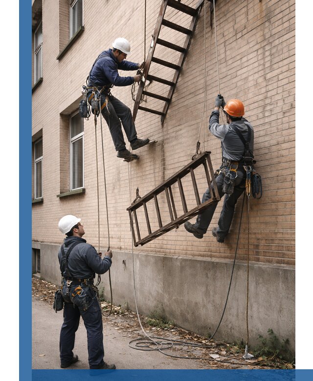 Демонтаж пожарной лестницы в Красноуфимске быстро и безопасно