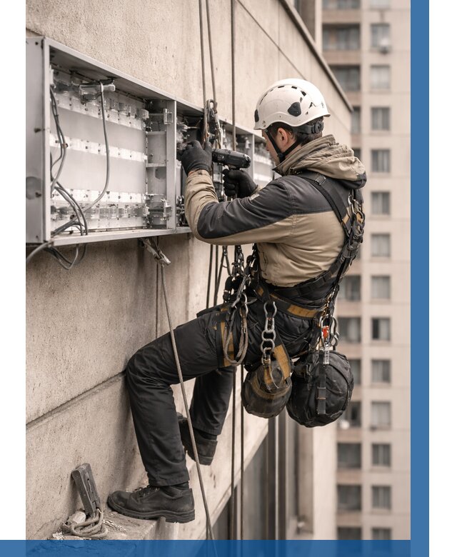 Ремонт вывески на высоте в Красноуфимске от 4571 р. | ВЫСОТНИК-Крф