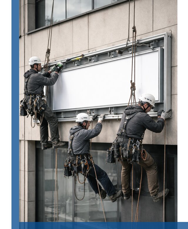 Профессиональный монтаж светового короба под ключ в Красноуфимске