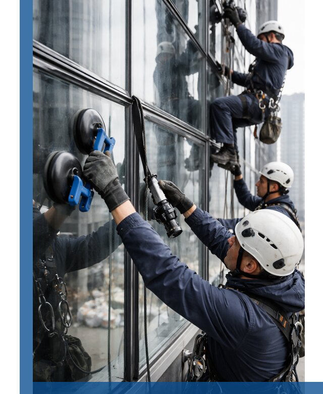 Радиусное остекление фасадов под ключ в Красноуфимске с гарантиями