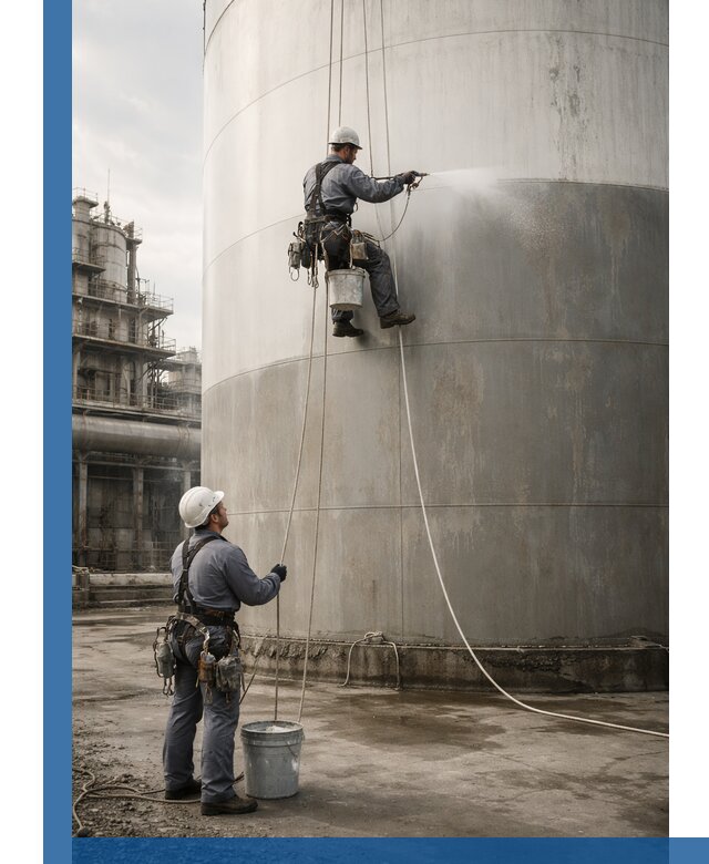 Покраска стальных резервуаров и емкостей в Красноуфимске профессионально