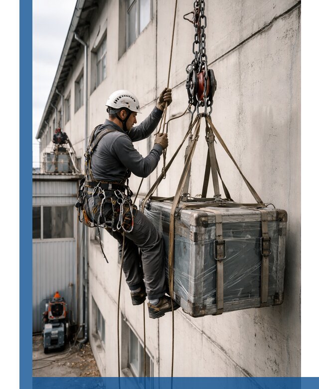 Подъем грузов на высоту в Красноуфимске для промышленных объектов