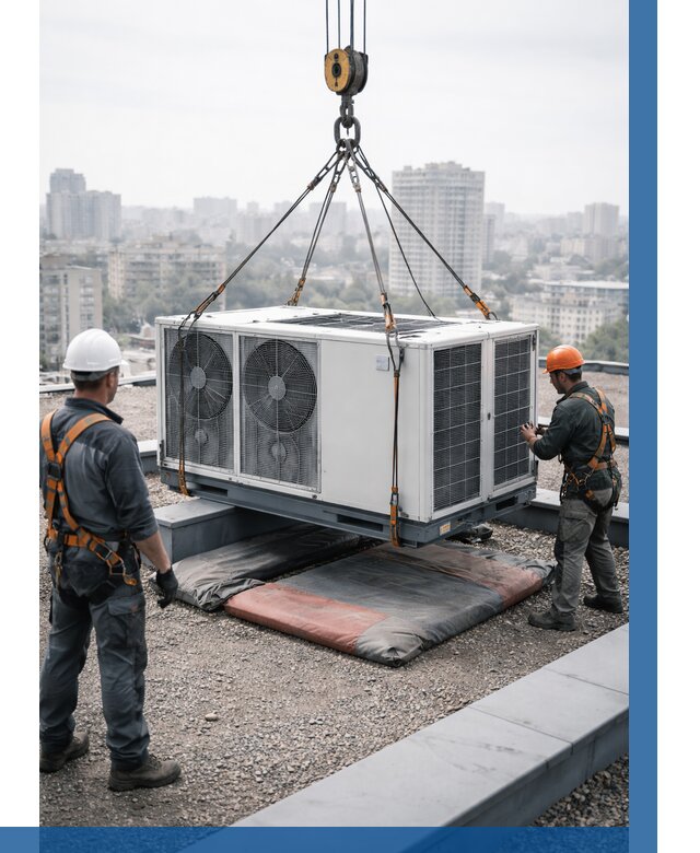 Подъем груза на крышу в Красноуфимске от 5079 р. | ВЫСОТНИК-Крф заказать