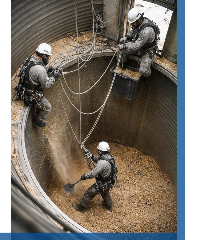 Чистка зерновых бункеров в Красноуфимске от 12188 р. | ВЫСОТНИК-Крф