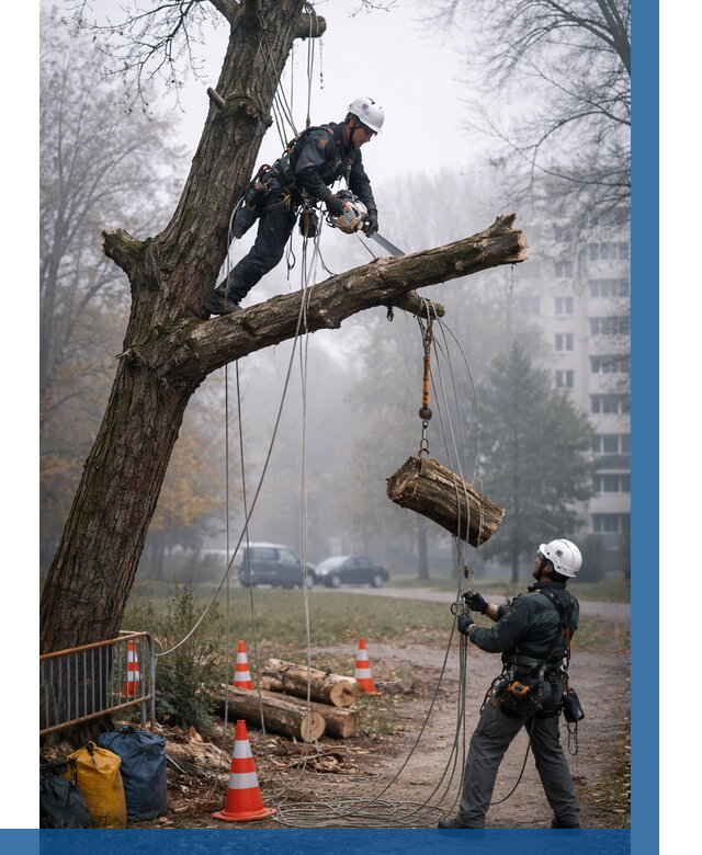 Удаление аварийных деревьев в Красноуфимске от 15236 р. | ВЫСОТНИК-Крф