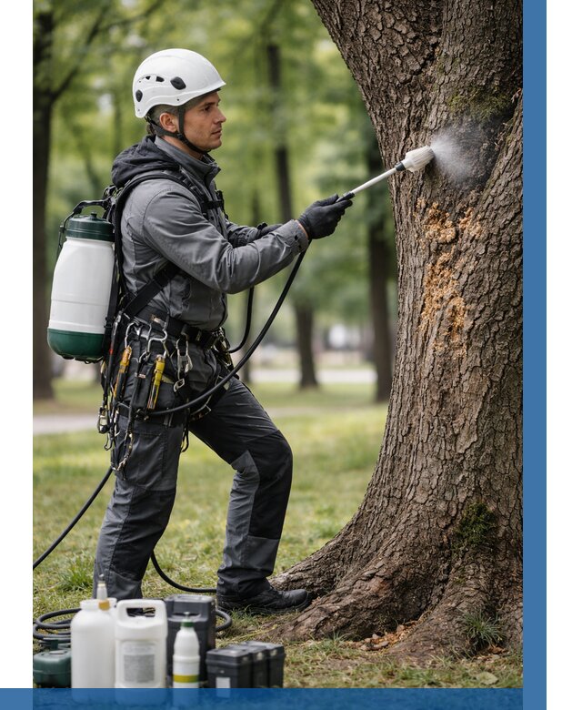 Обработка деревьев от вредителей в Красноуфимске от 4571 р. | ВЫСОТНИК-Крф