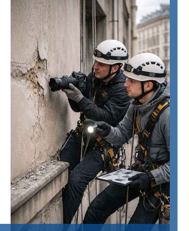 Фотофиксация дефектов фасада в Красноуфимске от 4571 р. | ВЫСОТНИК-Крф